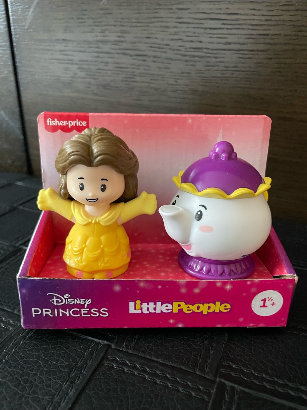 Fisher Price Disney Princess Little People Belle and Mrs. Potts